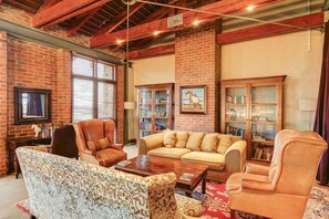 Blick von der Unterkunft