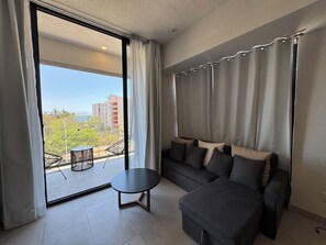 TV - Vista Bucerias 301 is a 2 Bedroom Condo with rooftop pool steps to the beach. (Bucerías)