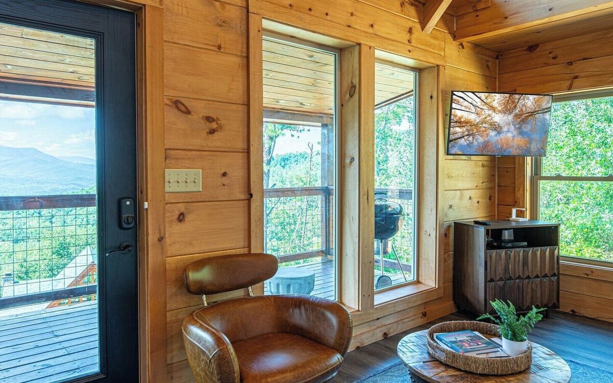 Photo 27 of Breathtaking Smoky Mountain Views + Private Hot Tub & Sauna