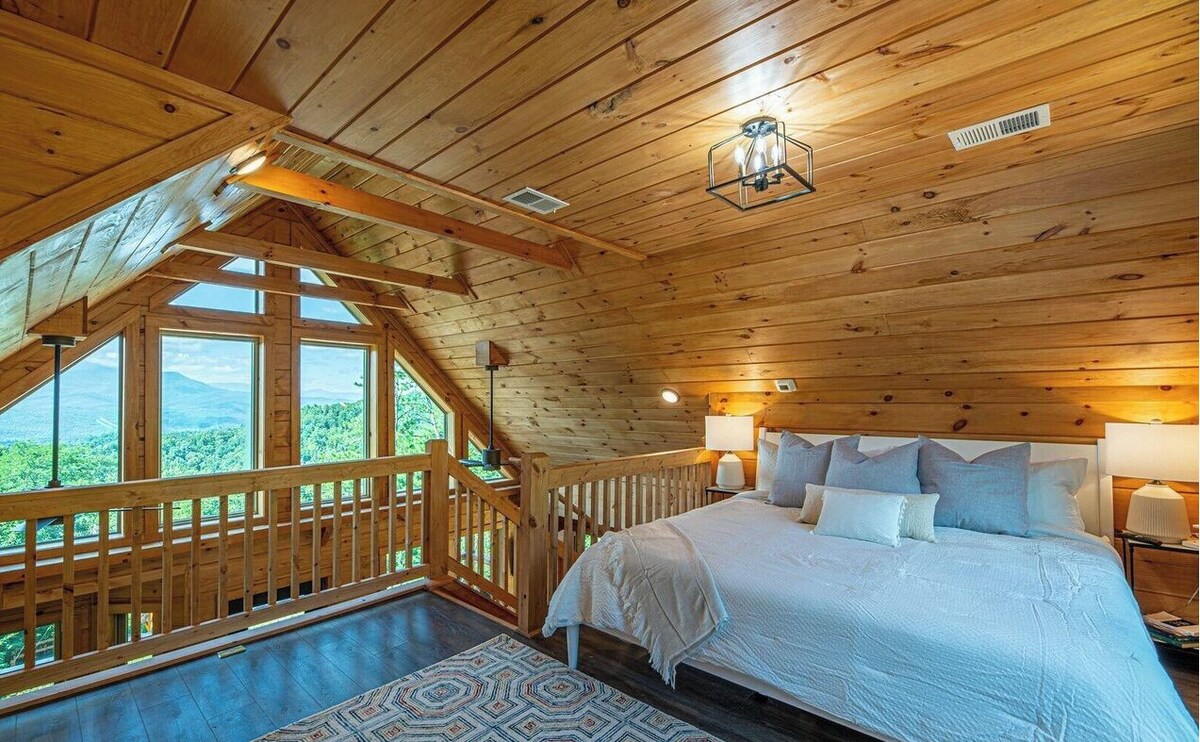 Photo 22 of Breathtaking Smoky Mountain Views + Private Hot Tub & Sauna