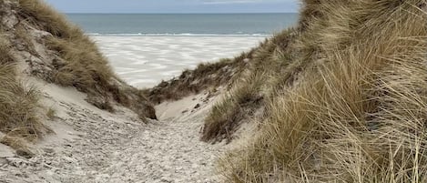 Aan het strand