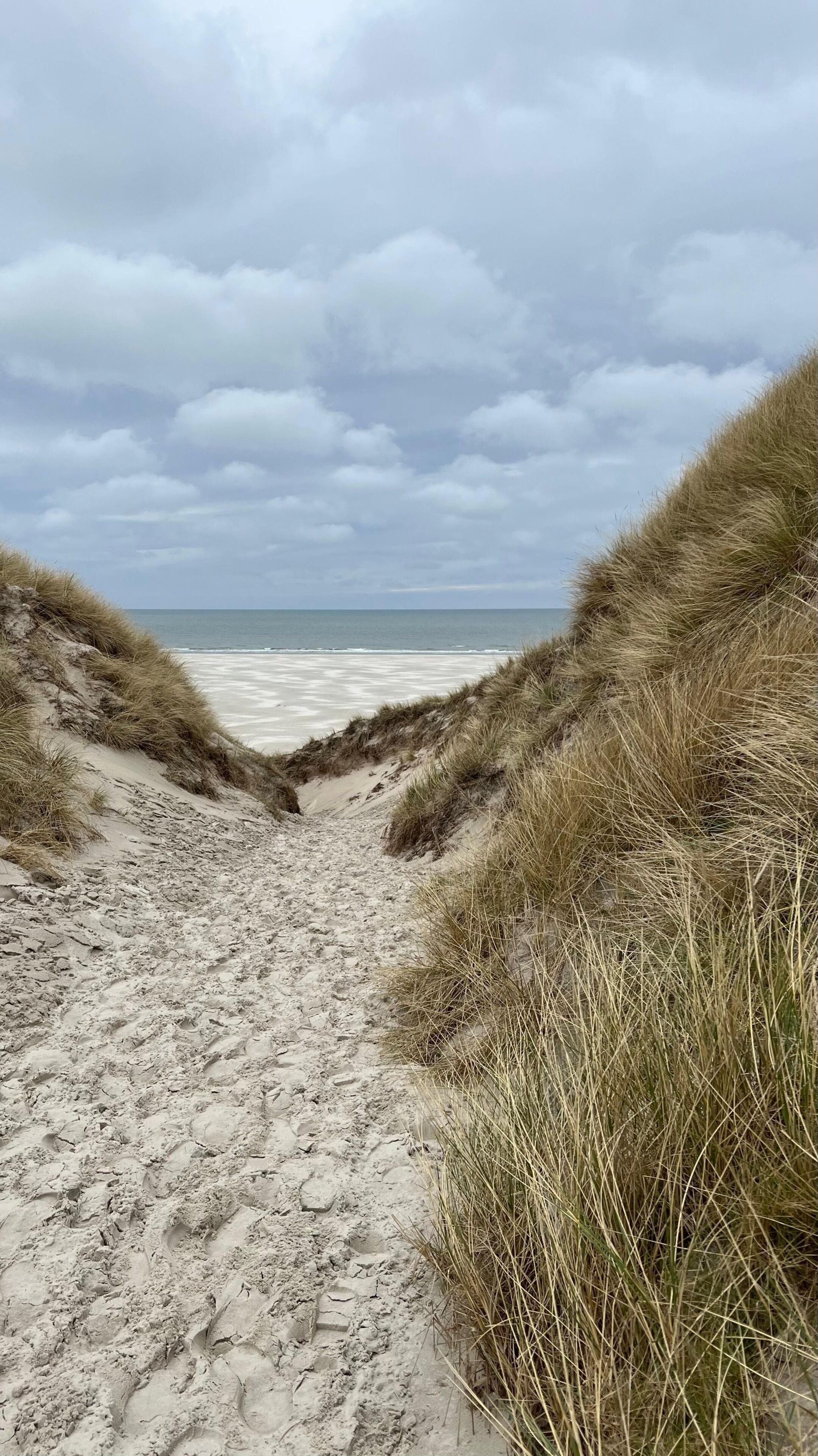 Aan het strand