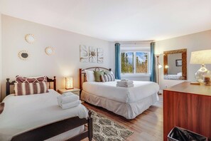 6 bedrooms, iron/ironing board, travel crib, WiFi