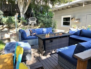 Family House, Private Bathroom | Terrace/patio - New Cozy Studio 2 Queen Beds, Kitchen Walk to Water (San Diego)