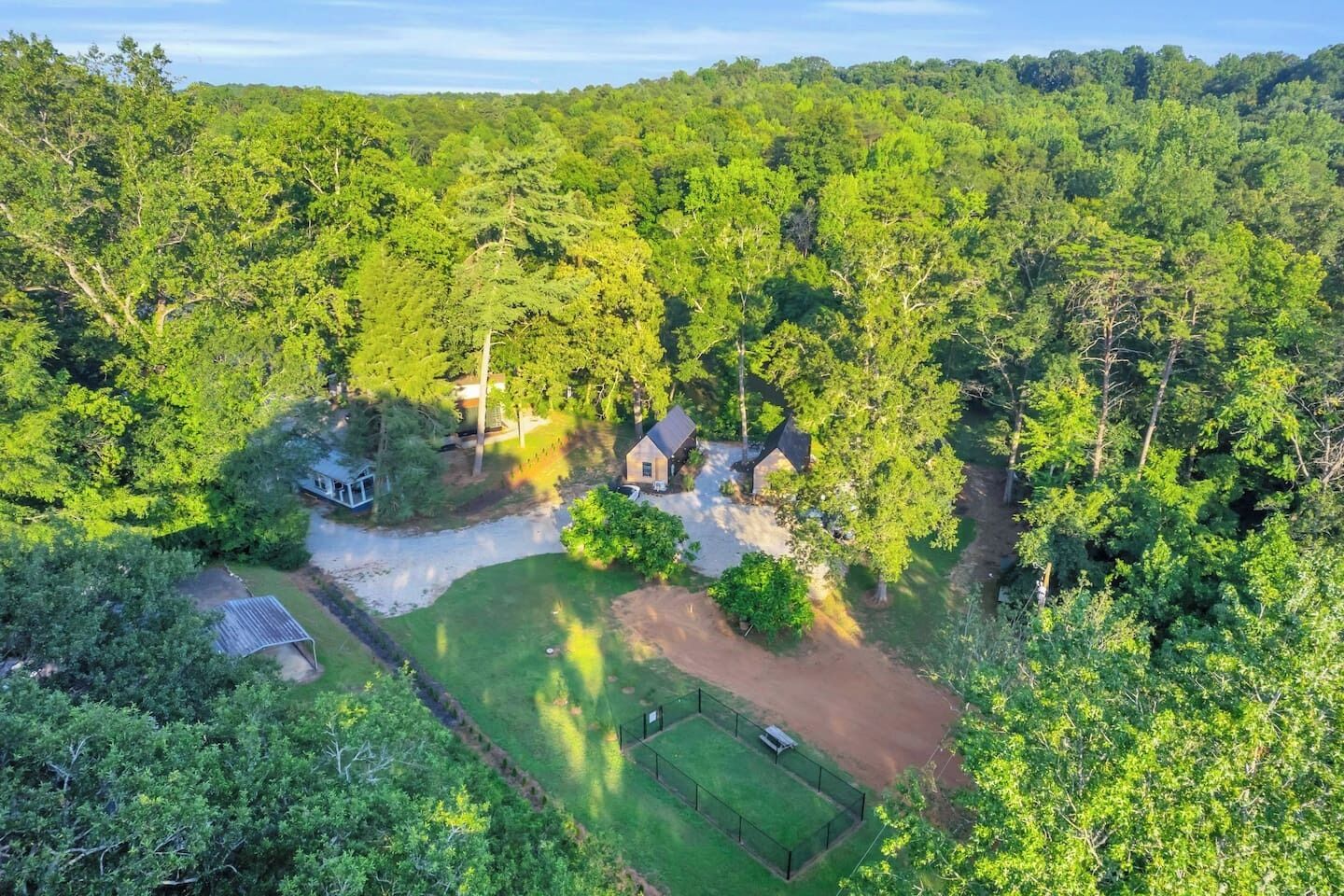 Overnattingsstedets uteområder