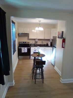 Microwave, oven, stovetop
