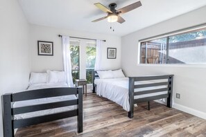 4 makuuhuonetta, silitysrauta/-lauta, internet, vuodevaatteet