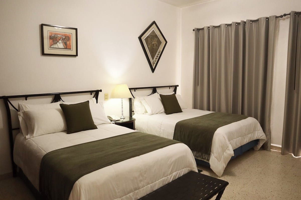 Standard Double Room, Courtyard View | In-room safe, laptop workspace, blackout curtains, free WiFi