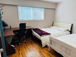 3 habitaciones y acceso a internet