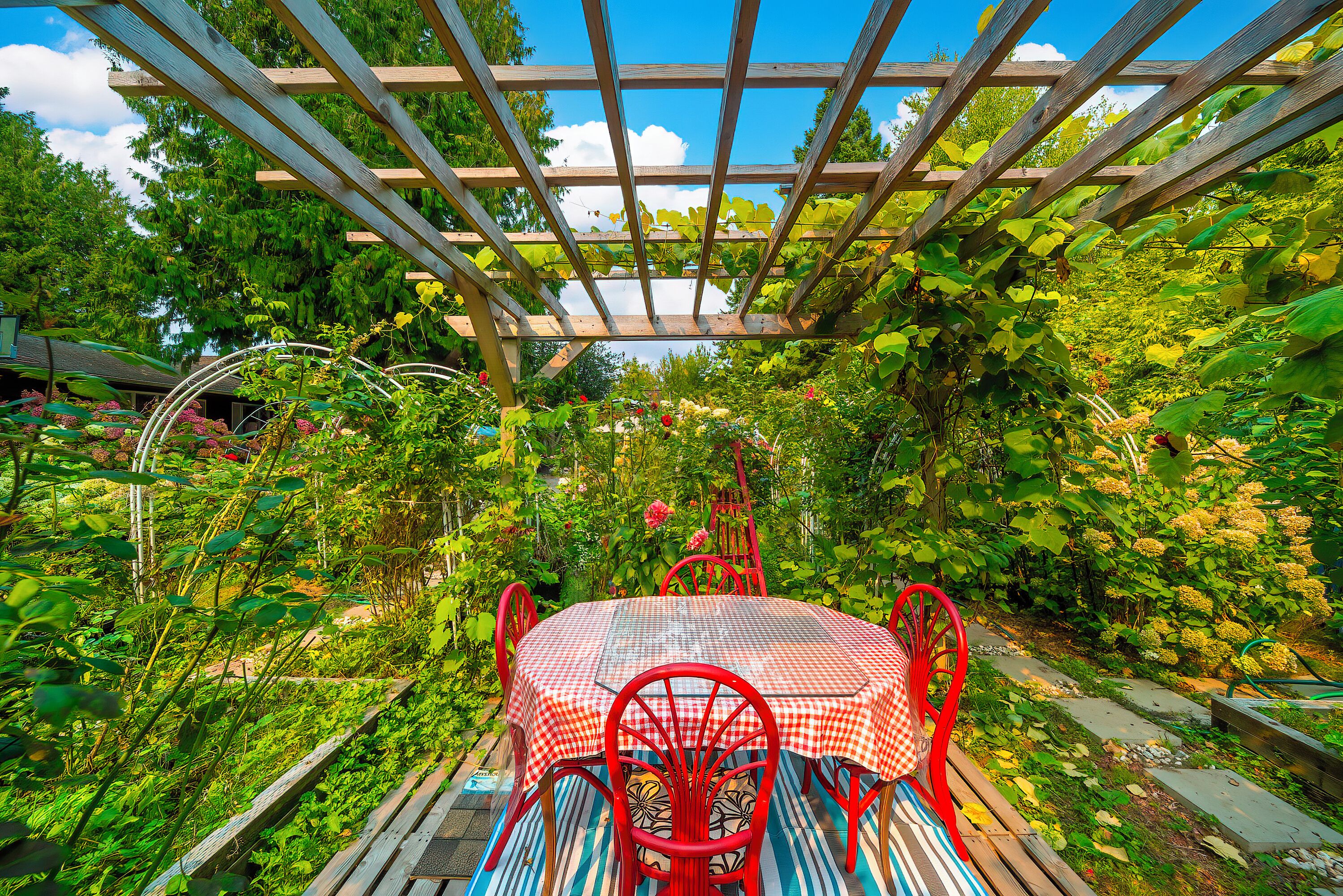 Opções para refeição ao ar livre