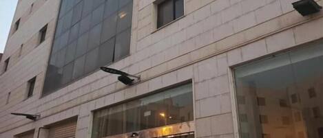 Façade de l’hébergement