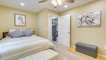 1 bedroom, internet, bed sheets