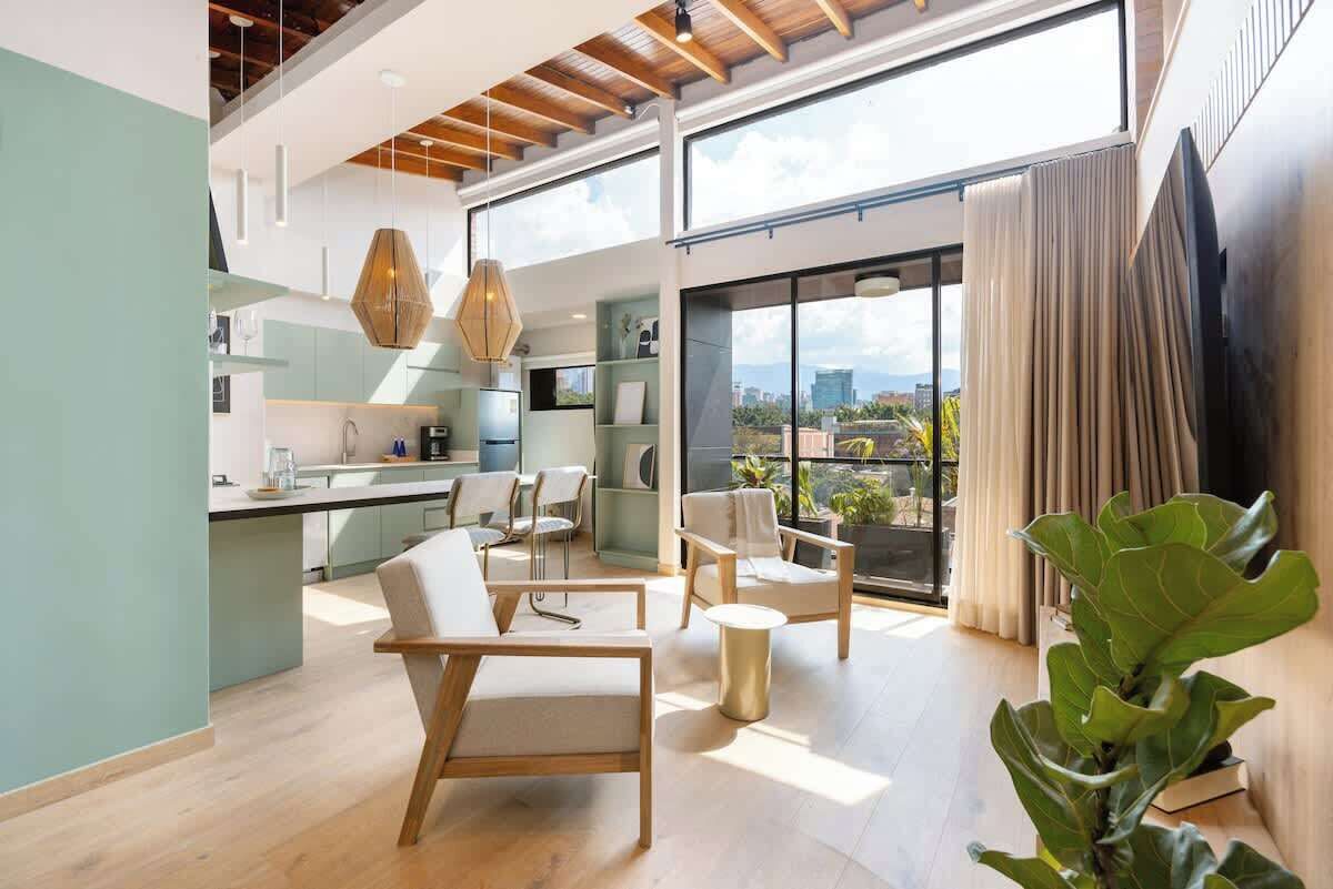 Televisie en een kantoor