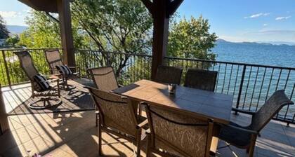 Lake Front Condo with Private Dock on Flathead Lake