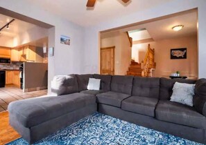 Smart TV, books, video library, offices