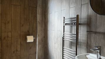 Shower, hair dryer