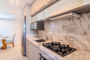 Apartamento básico | Cozinha privada