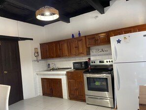 Microwave, oven, stovetop