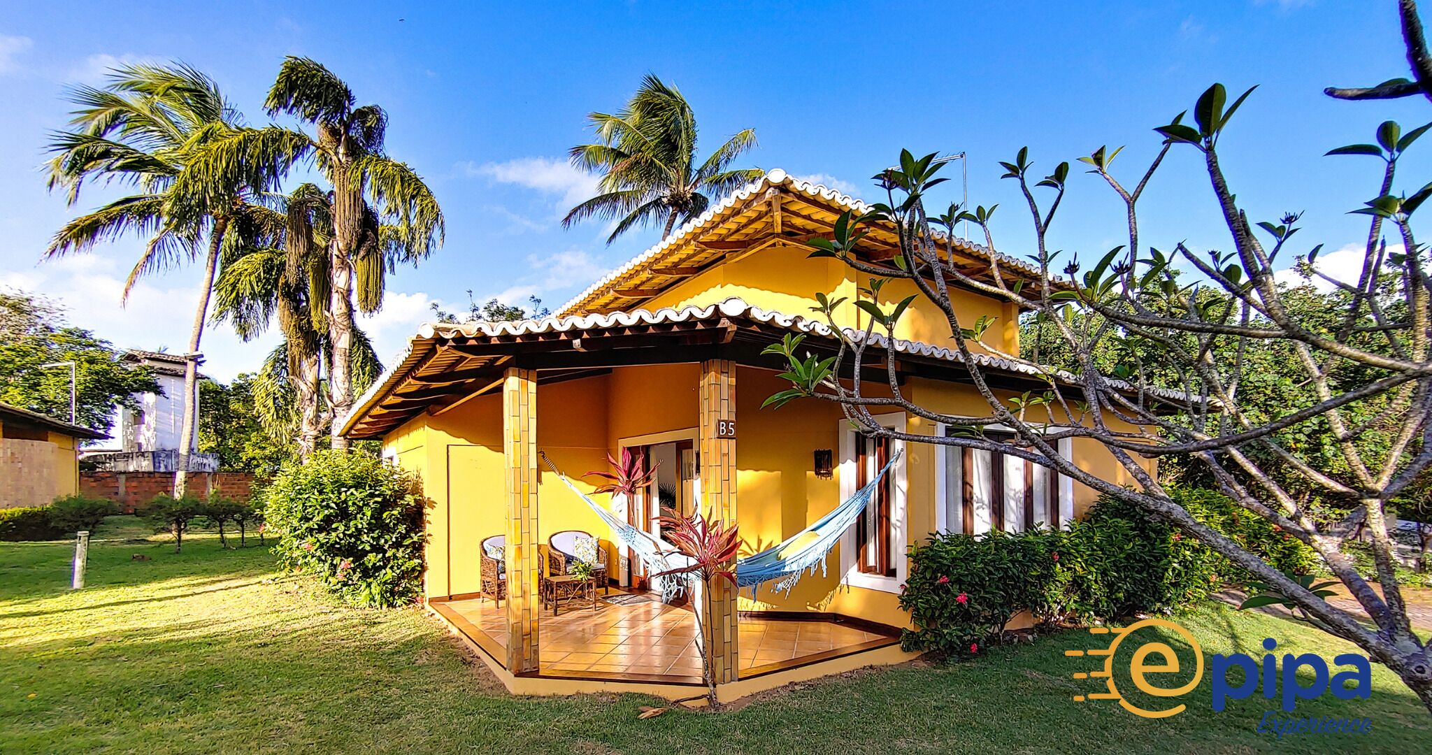 Fachada da propriedade