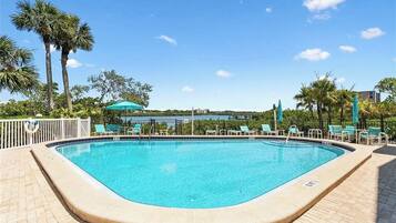 Udendørs pool, opvarmet pool