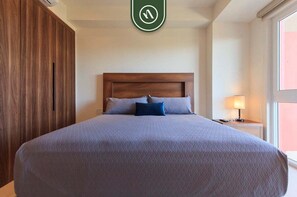 2 bedrooms, free WiFi, bed sheets, wheelchair access