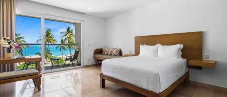 1 bedroom, desk, iron/ironing board, travel crib