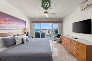 2 soveværelser, skrivebord, strygejern/strygebræt, weekendseng