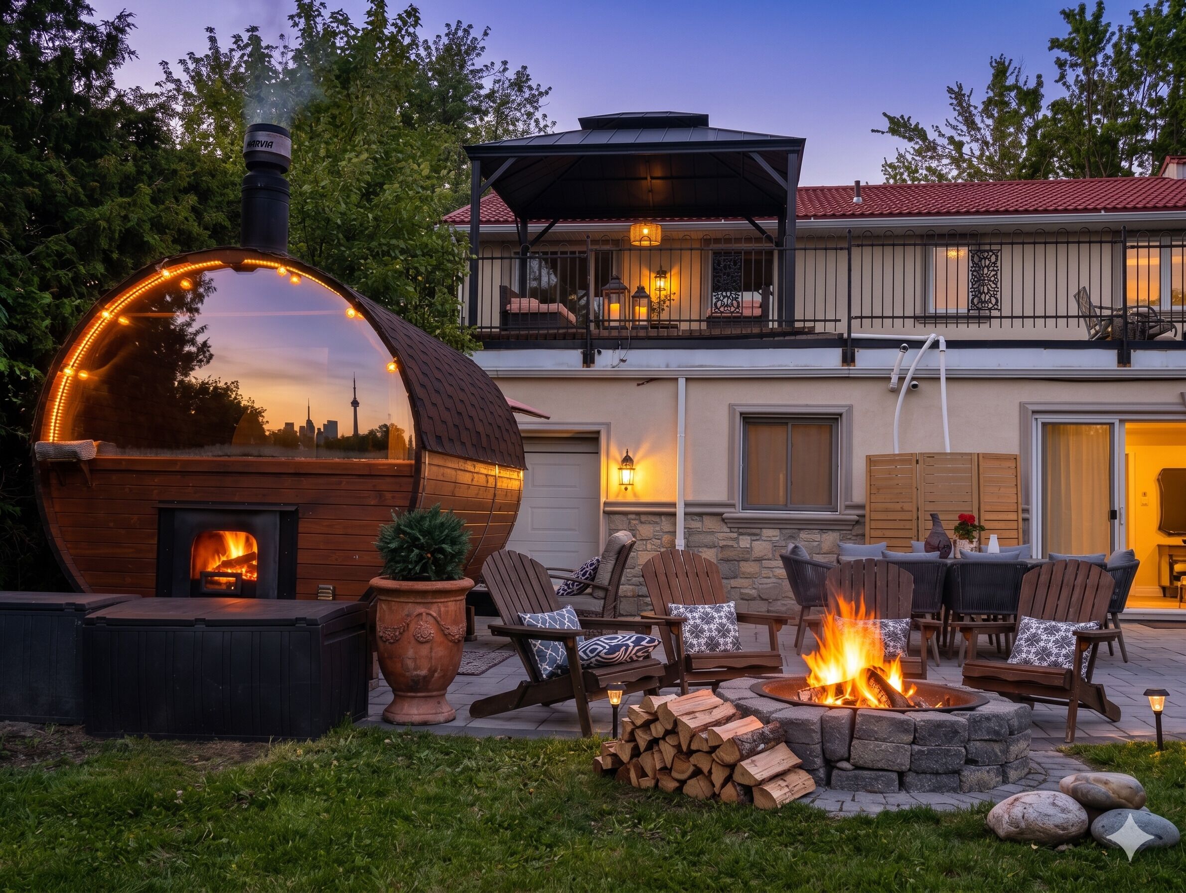 Outdoor dining