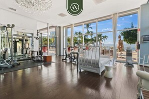 Fitness facility - Beachfront 1 BR Condo with Multiple Pools - Gym (Puerto Vallarta)