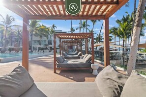 Property grounds - Beachfront 1 BR Condo with Multiple Pools - Gym (Puerto Vallarta)