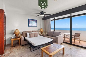 1 bedroom, iron/ironing board, travel cot, WiFi - Costa Sur Suite 2 - Oceanview 1 BR Condo - Pool - Cleaning Included (Puerto Vallarta)