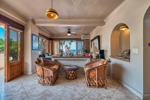 Interior - Ocean view 2Br Condo-Balcony-Beach-Pool - 204 (Puerto Vallarta)