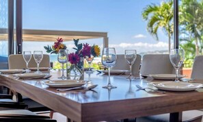 Dining - Luxurious 3BR Condo Right Next to the Beach - King (Bucerías)