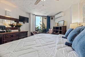 2 bedrooms, iron/ironing board, travel cot, WiFi