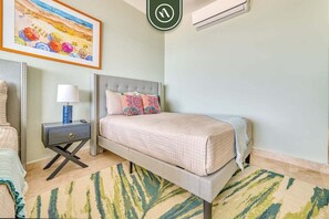 4 bedrooms, iron/ironing board, travel crib, WiFi