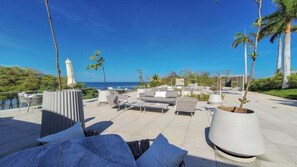 Terrace/patio - Amazing Condo - Beach Access - Spa - Pool (Corral del Risco)