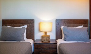 2 bedrooms, iron/ironing board, travel cot, WiFi