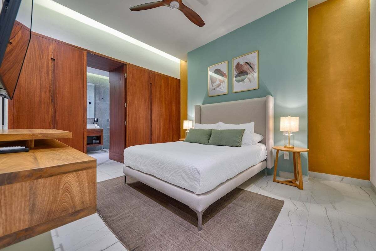 2 bedrooms, iron/ironing board, travel crib, WiFi