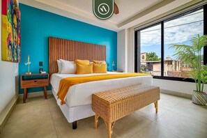 2 bedrooms, desk, iron/ironing board, travel crib