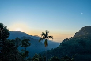 Vista a la montaña