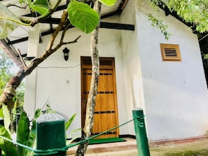 Fachada de la propiedad