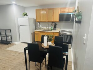 Microwave, oven, stovetop