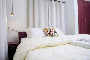 2 habitaciones y ropa de cama