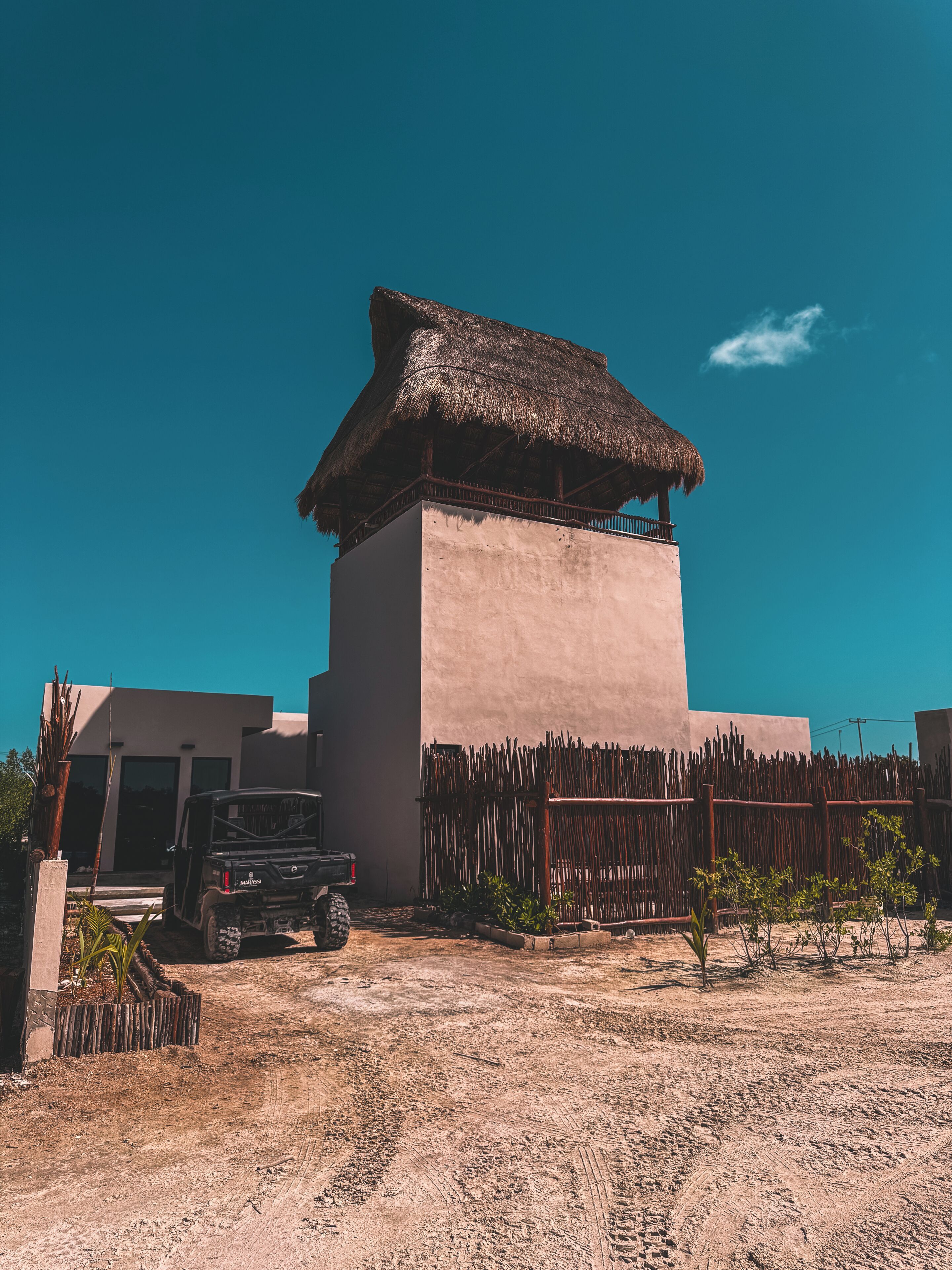 Fassade der Unterkunft