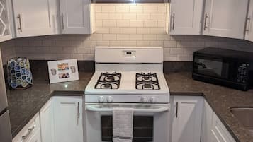 Microwave, oven, stovetop
