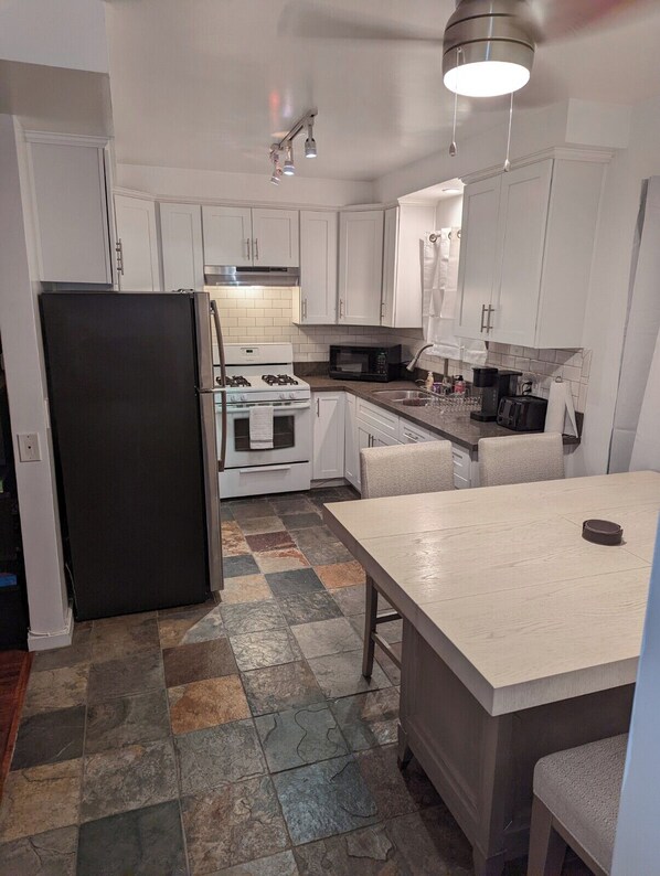 Microwave, oven, stovetop