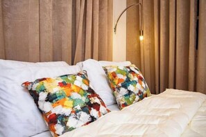 4 habitaciones y ropa de cama