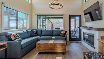 Kabin, pemandangan gurun | Ruang keluarga