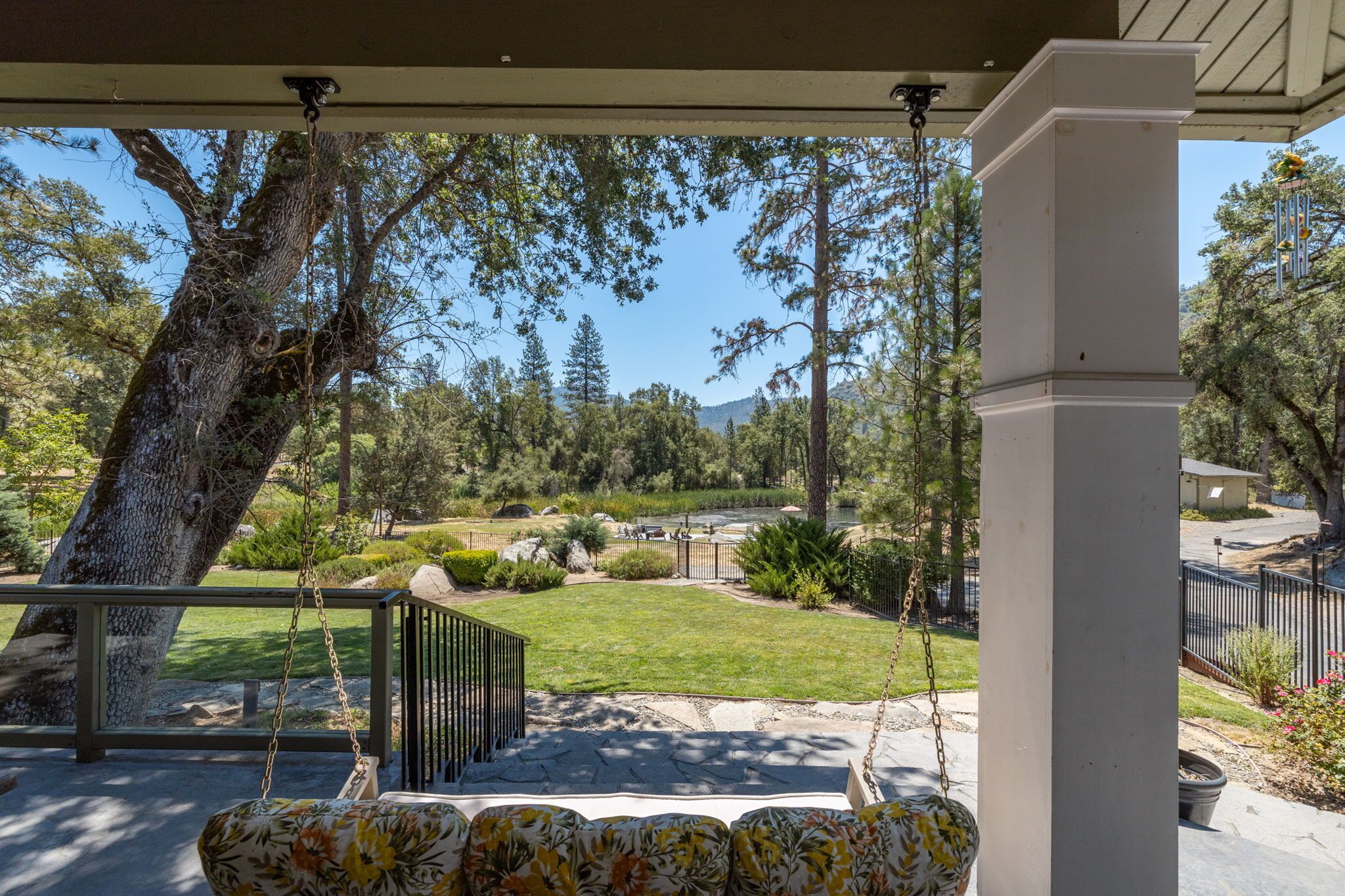 Enceinte de l’hébergement