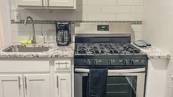 Microwave, oven, stovetop
